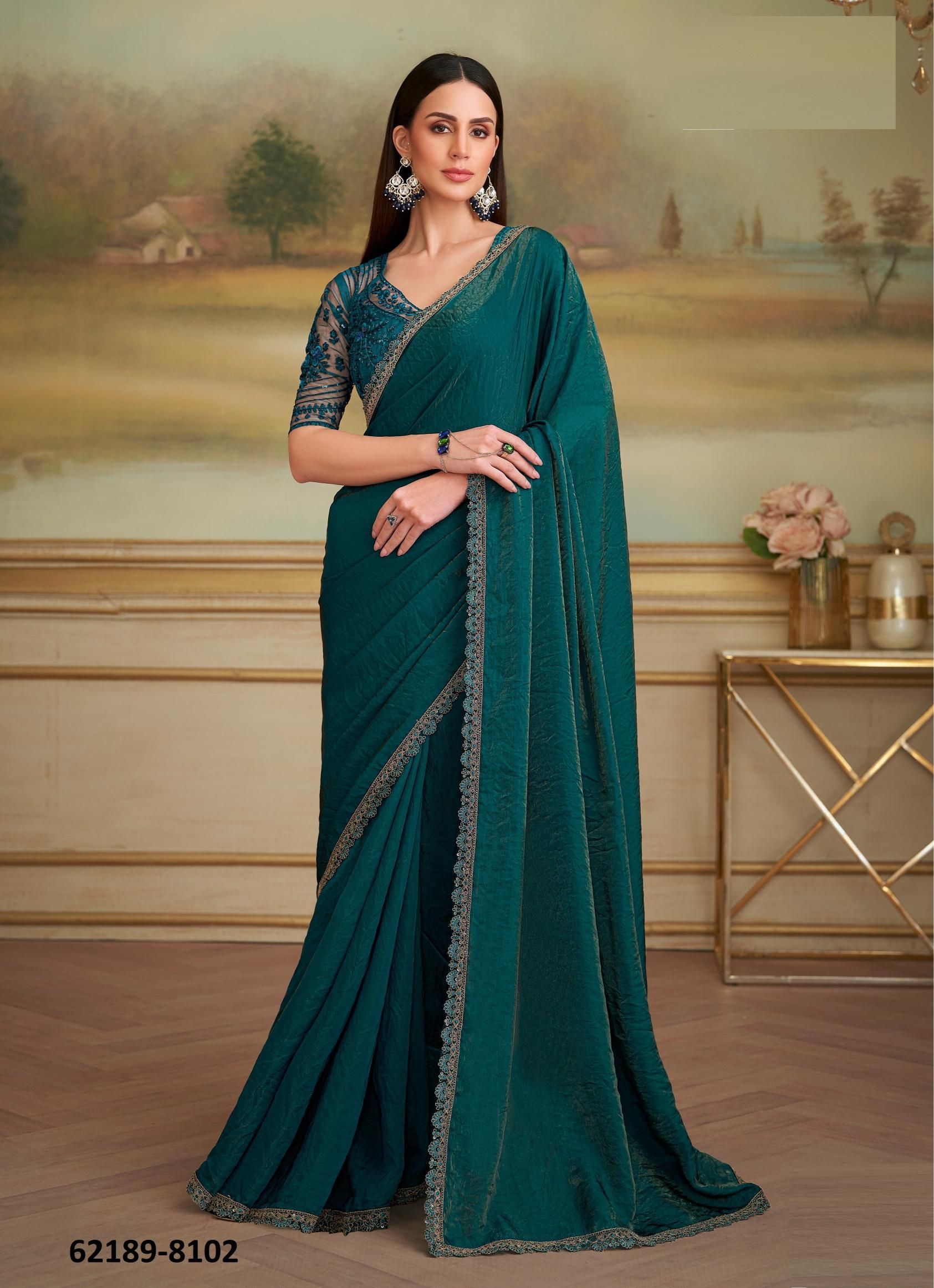 SALSA STYLE 5 - Catalog # 62189 (Set of 16 Sarees) by The Fashion Hub SALSA STYLE 5 - Catalog # 62189 (Set of 16 Sarees) by The Fashion Hub
