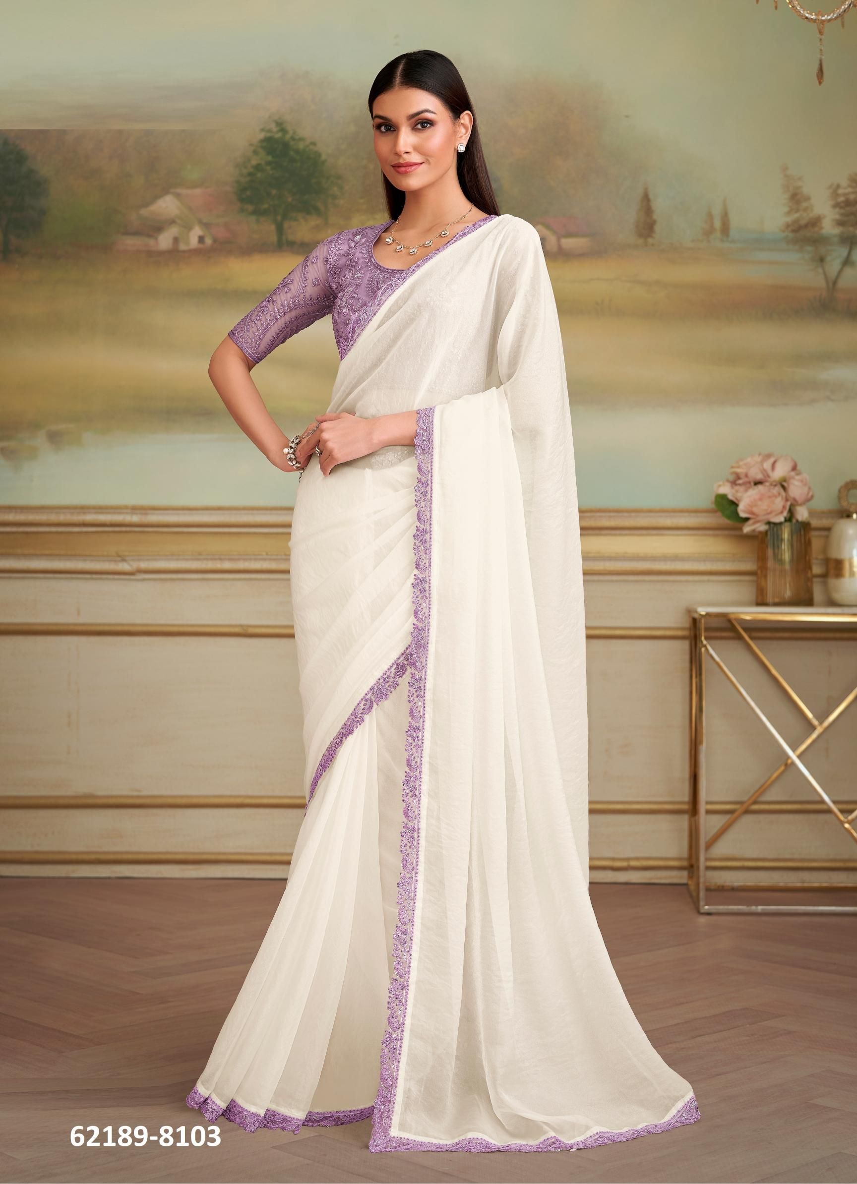 SALSA STYLE 5 - Catalog # 62189 (Set of 16 Sarees) by The Fashion Hub SALSA STYLE 5 - Catalog # 62189 (Set of 16 Sarees) by The Fashion Hub
