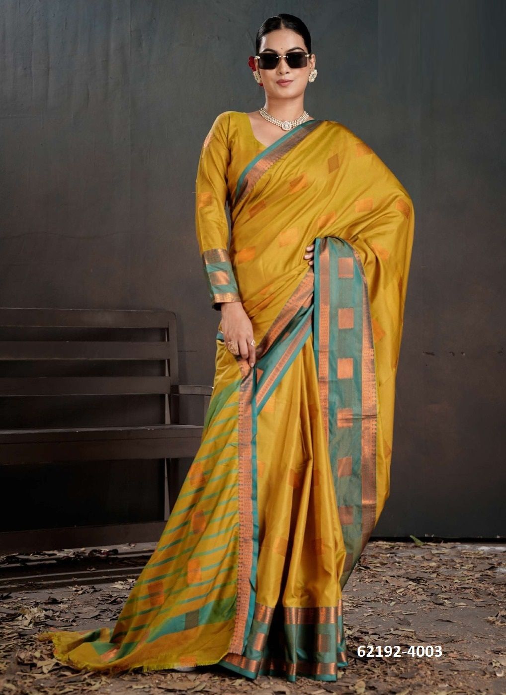 NARAYANI 4 - Catalog # 62192 (Set of 6 Sarees) by 3-Of Sarees