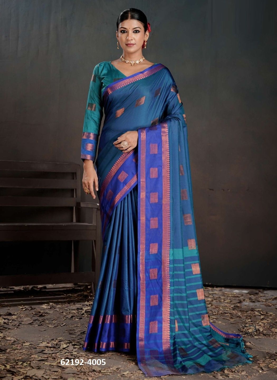 NARAYANI 4 - Catalog # 62192 (Set of 6 Sarees) by 3-Of Sarees