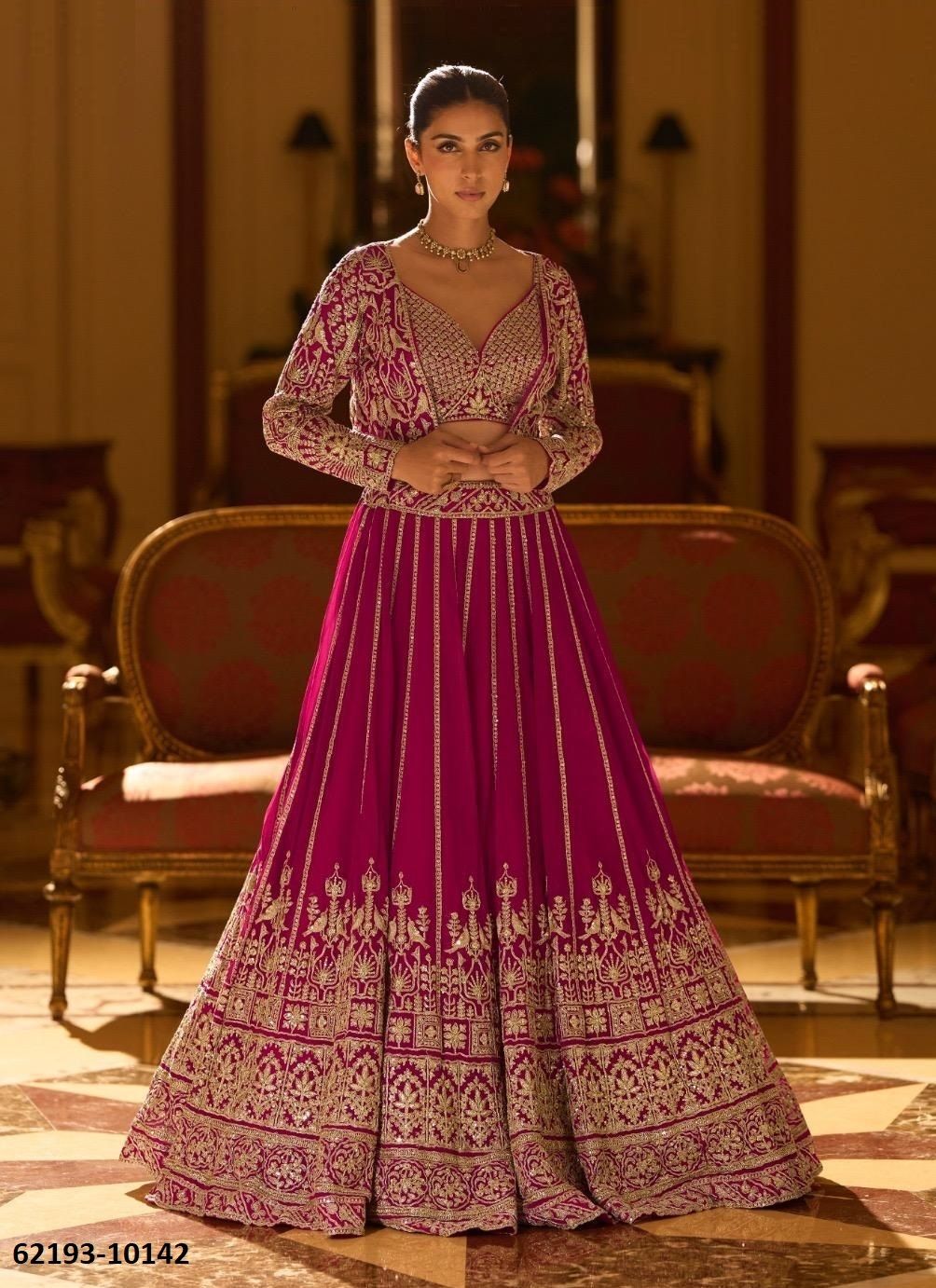 KAMINI - Catalog # 62193 (Set of 2 Readymade Lehengas) by Sayuri Designer KAMINI - Catalog # 62193 (Set of 2 Readymade Lehengas) by Sayuri Designer