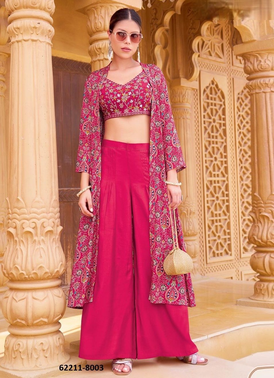 ZUBEDA - Catalog # 62211 (Set of 4 Indo-Western Outfits) by Mittoo ZUBEDA - Catalog # 62211 (Set of 4 Indo-Western Outfits) by Mittoo