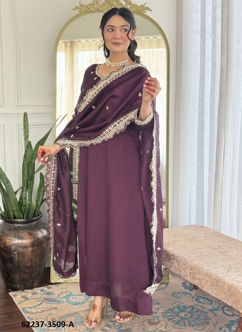 SERIES 3509 - Catalog # 62237 (Set of 2 Readymade Salwar Suits) by Meheriya SERIES 3509 - Catalog # 62237 (Set of 2 Readymade Salwar Suits) by Meheriya
