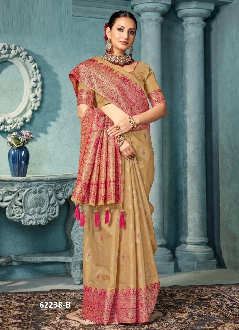 SAVYA - Catalog # 62238 (Set of 6 Sarees) by Sumitra Sarees