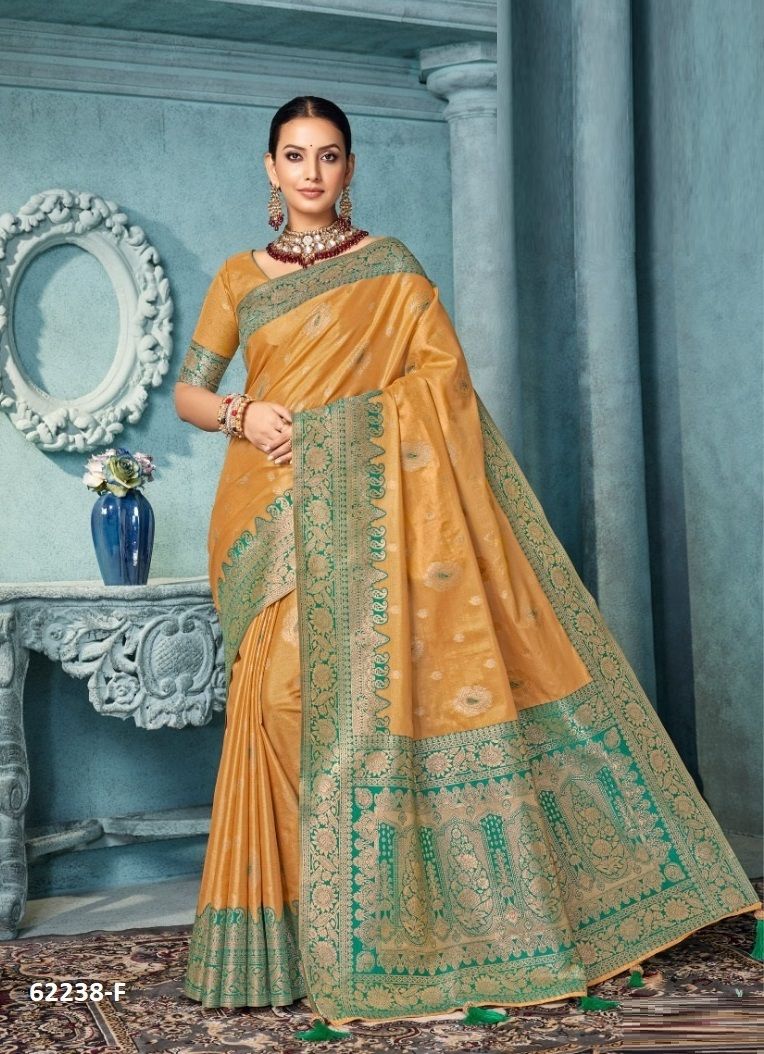 SAVYA - Catalog # 62238 (Set of 6 Sarees) by Sumitra Sarees