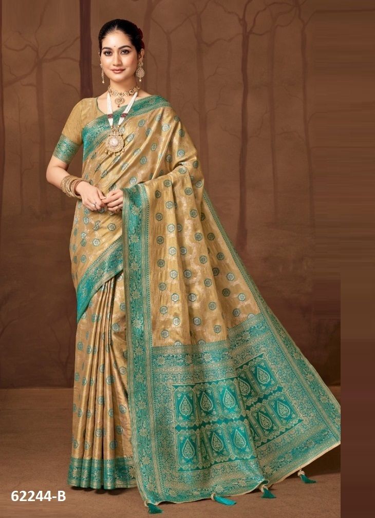BINDIYA - Catalog # 62244 (Set of 6 Sarees) by Sumitra Sarees
