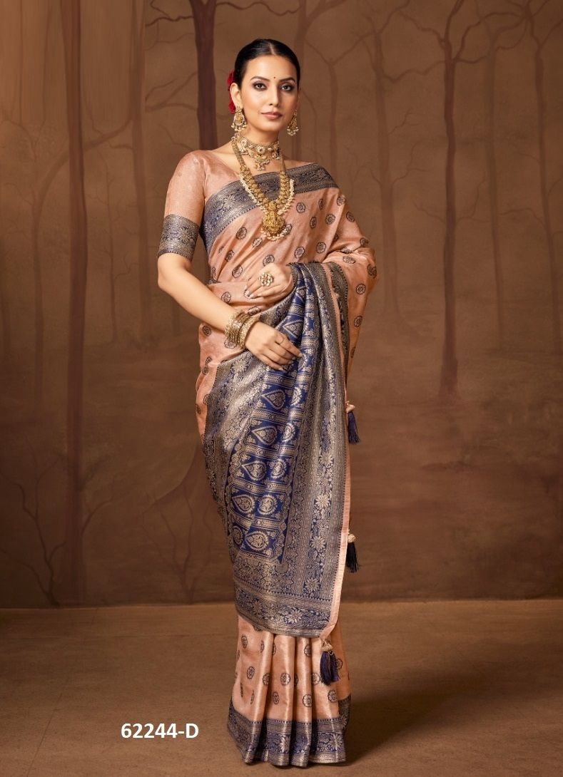 BINDIYA - Catalog # 62244 (Set of 6 Sarees) by Sumitra Sarees