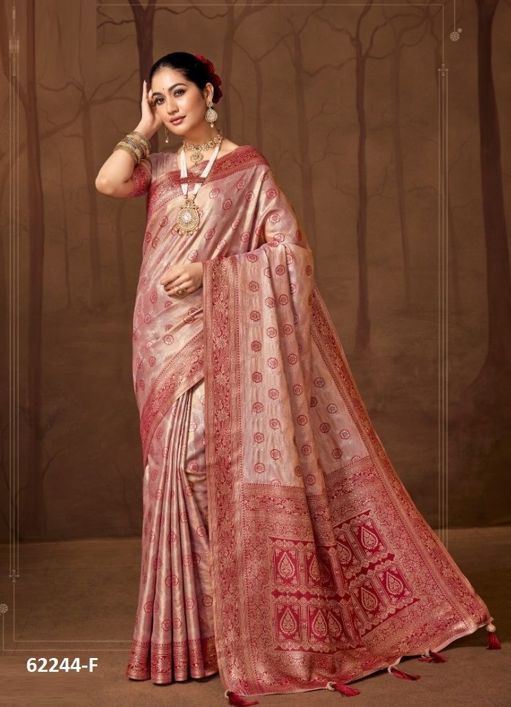 BINDIYA - Catalog # 62244 (Set of 6 Sarees) by Sumitra Sarees