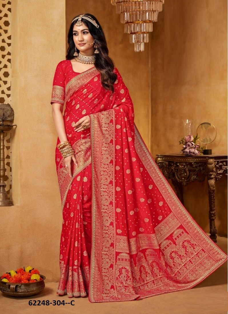 SAANJH - Catalog # 62248 (Set of 5 Sarees) by Sumitra Sarees SAANJH - Catalog # 62248 (Set of 5 Sarees) by Sumitra Sarees