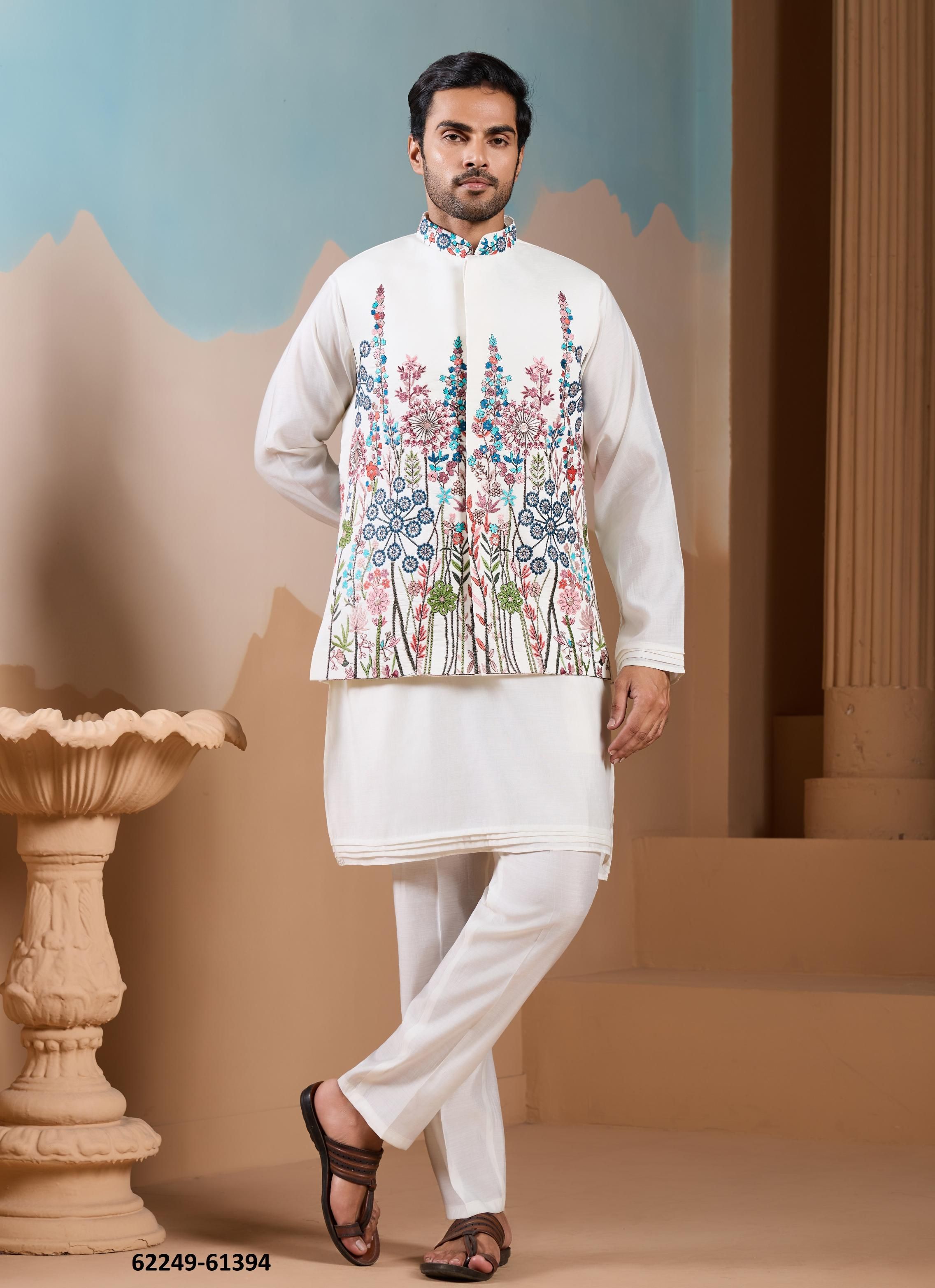 VIVAH VIBE - Catalog # 62249 (Set of 6 Men's Ethnic Wear) by Meheriya VIVAH VIBE - Catalog # 62249 (Set of 6 Men's Ethnic Wear) by Meheriya