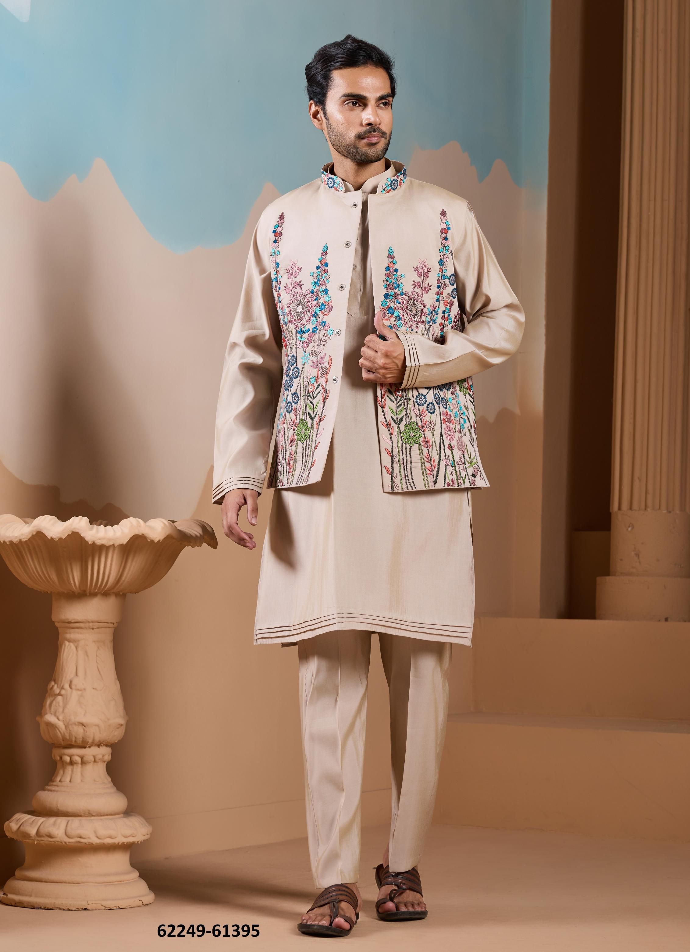 VIVAH VIBE - Catalog # 62249 (Set of 6 Men's Ethnic Wear) by Meheriya VIVAH VIBE - Catalog # 62249 (Set of 6 Men's Ethnic Wear) by Meheriya