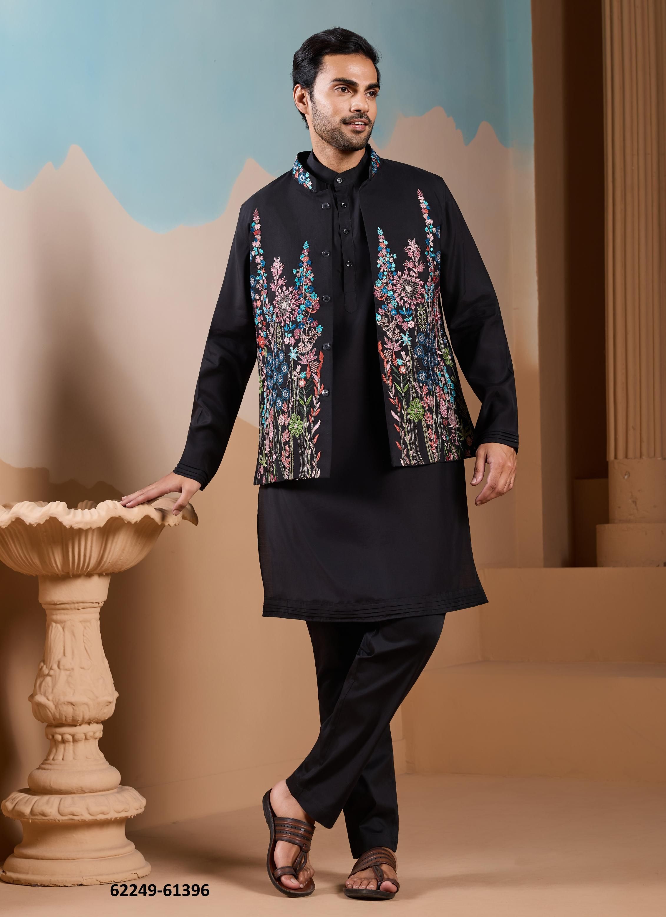 VIVAH VIBE - Catalog # 62249 (Set of 6 Men's Ethnic Wear) by Meheriya VIVAH VIBE - Catalog # 62249 (Set of 6 Men's Ethnic Wear) by Meheriya