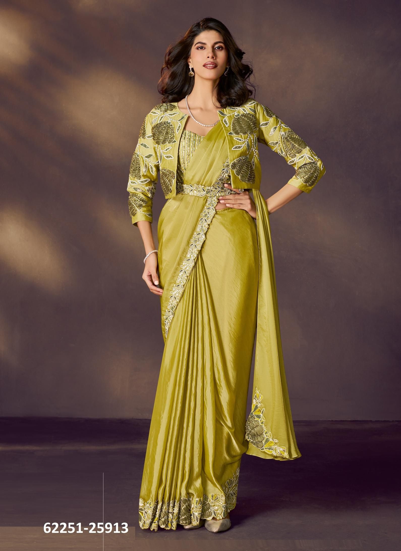 CELESTE - Catalog # 62251 (Set of 16 Sarees) by Mahotsav CELESTE - Catalog # 62251 (Set of 16 Sarees) by Mahotsav