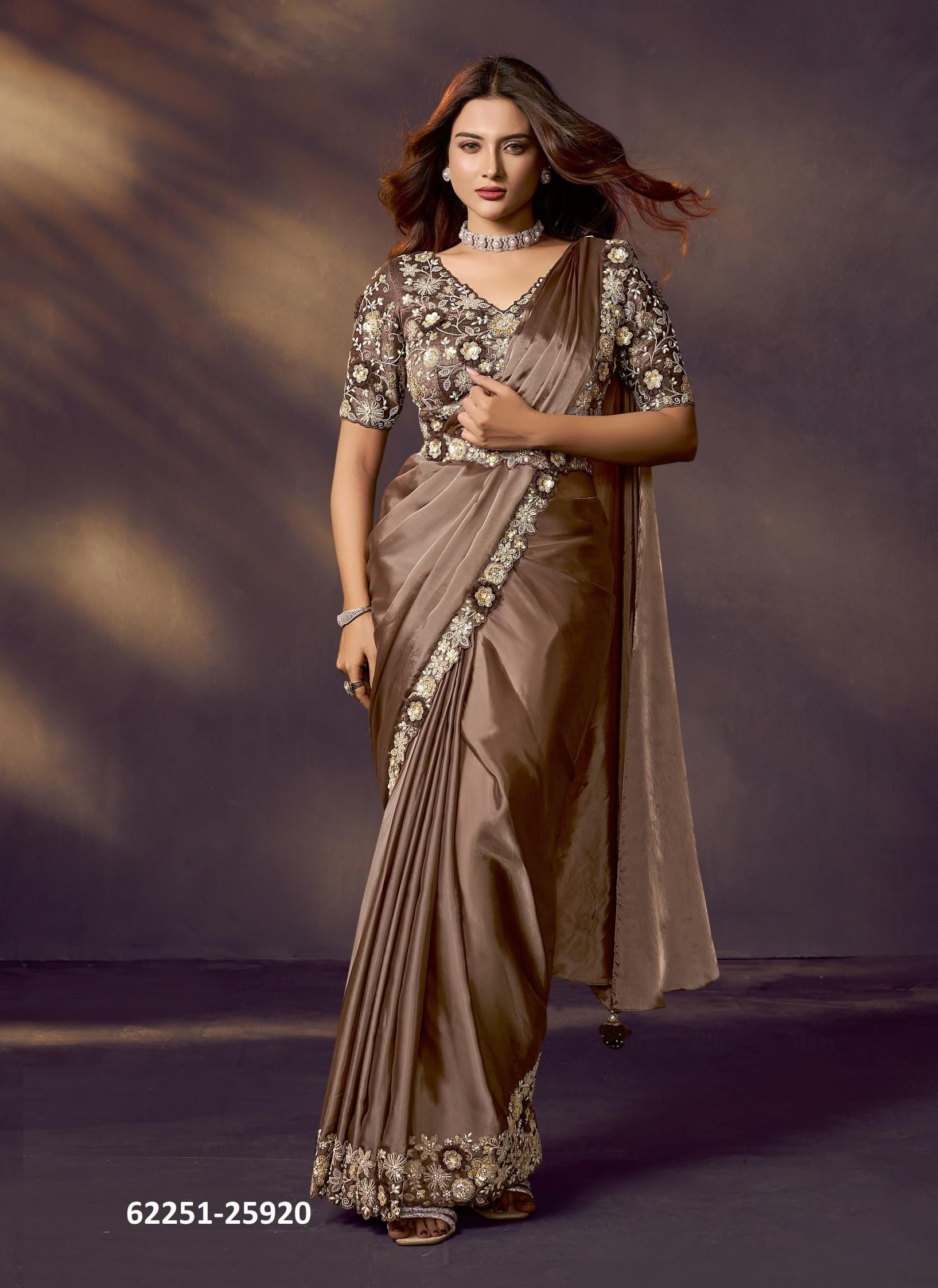 CELESTE - Catalog # 62251 (Set of 16 Sarees) by Mahotsav CELESTE - Catalog # 62251 (Set of 16 Sarees) by Mahotsav