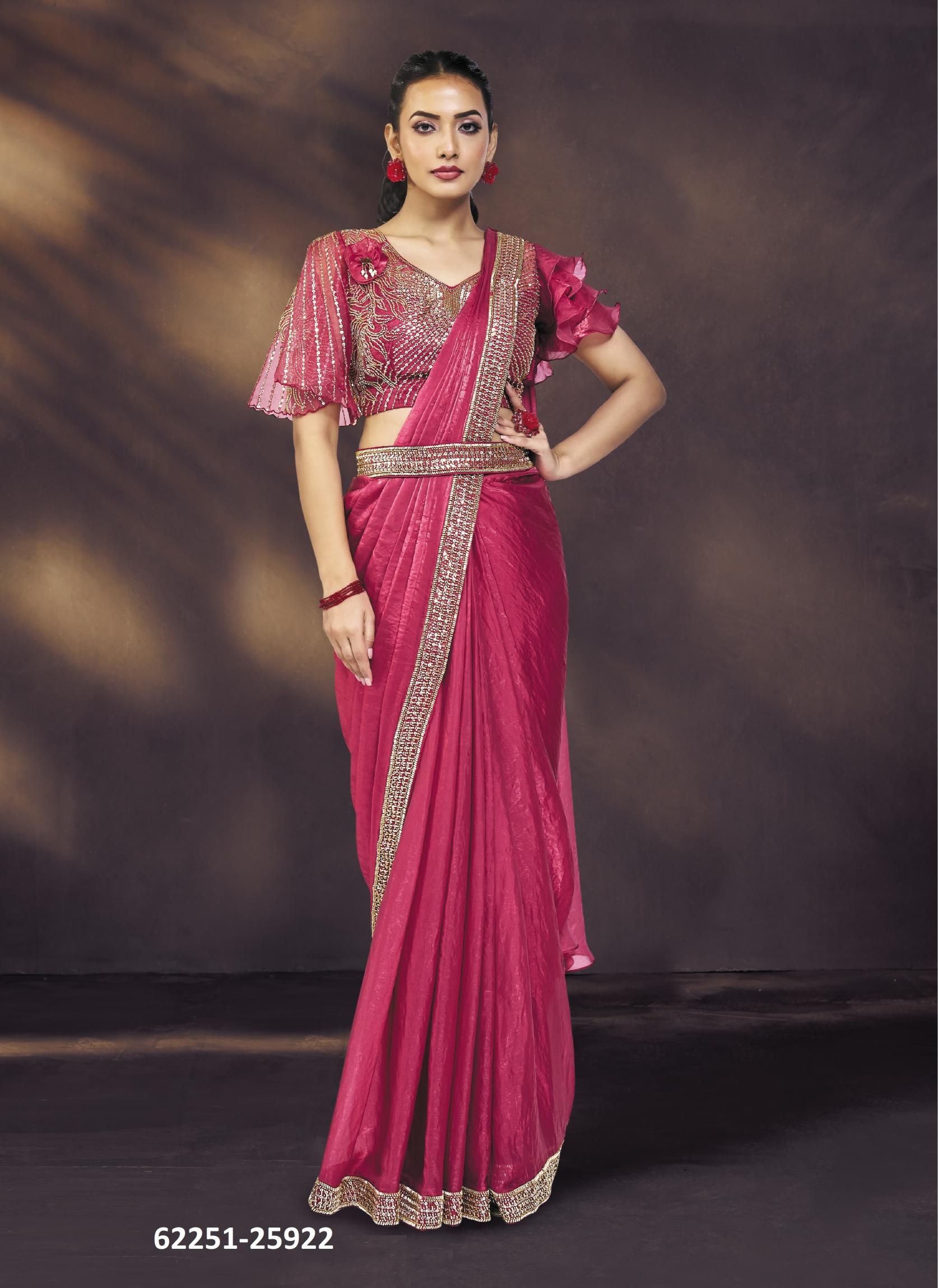 CELESTE - Catalog # 62251 (Set of 16 Sarees) by Mahotsav CELESTE - Catalog # 62251 (Set of 16 Sarees) by Mahotsav
