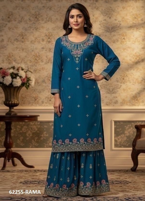CO-ORD SETS 421 - Catalog # 62255 (Set of 4 Tops With Bottoms) by Aabharan