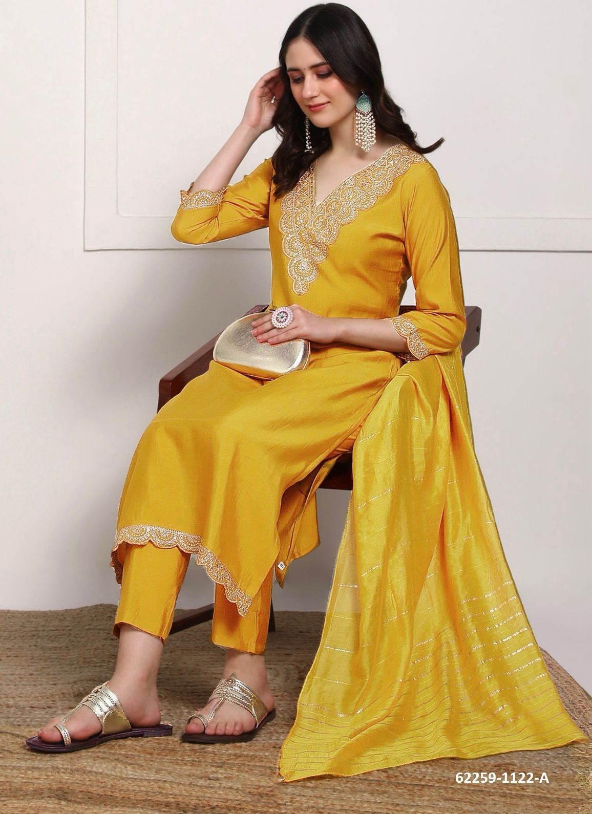 SERIES 1122 - Catalog # 62259 (Set of 4 Readymade Salwar Suits) by Jagraasa SERIES 1122 - Catalog # 62259 (Set of 4 Readymade Salwar Suits) by Jagraasa
