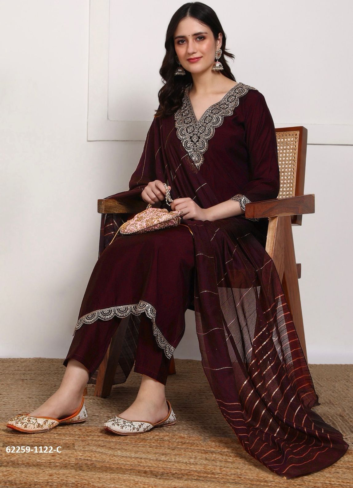 SERIES 1122 - Catalog # 62259 (Set of 4 Readymade Salwar Suits) by Jagraasa SERIES 1122 - Catalog # 62259 (Set of 4 Readymade Salwar Suits) by Jagraasa