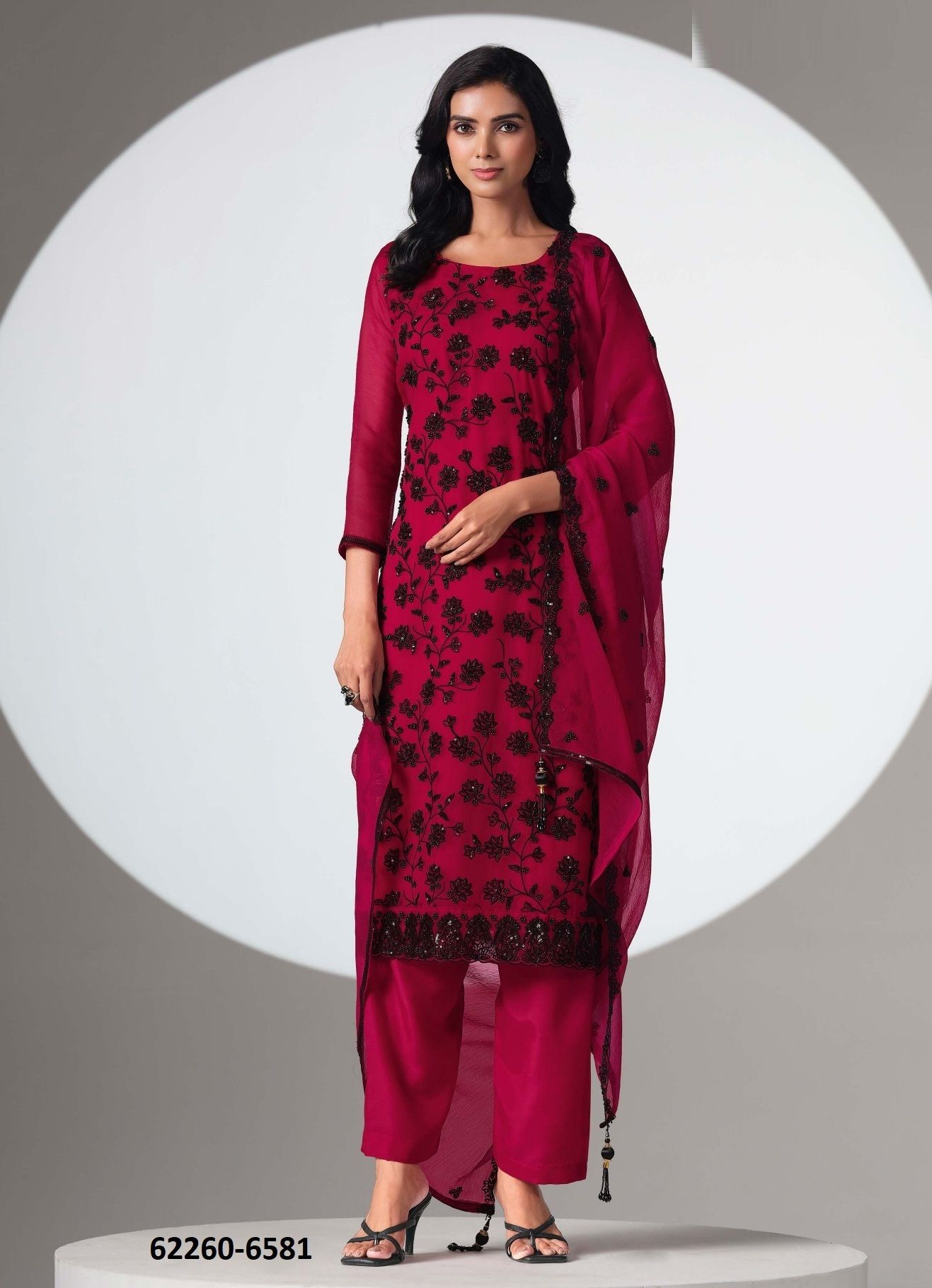 ALAYNA 2 - Catalog # 62260 (Set of 5 Semi-Stitched / Un-Stitched Suits) by Vipul Fashions ALAYNA 2 - Catalog # 62260 (Set of 5 Semi-Stitched / Un-Stitched Suits) by Vipul Fashions