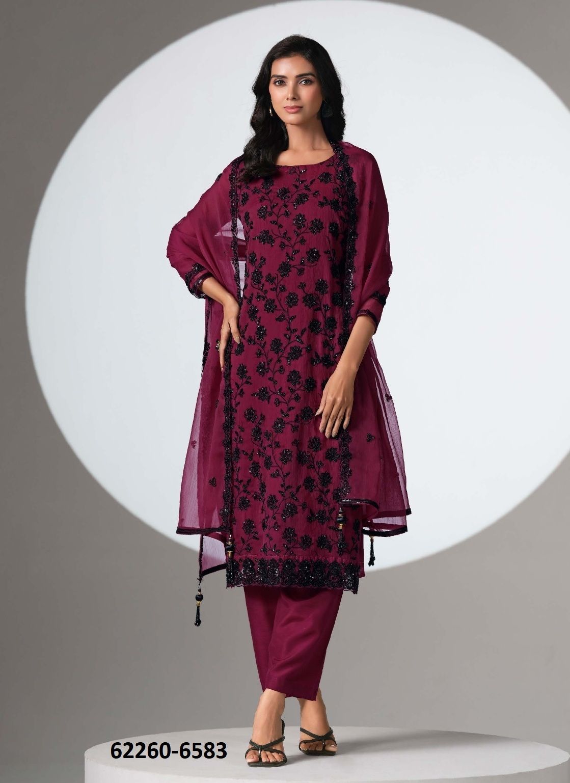 ALAYNA 2 - Catalog # 62260 (Set of 5 Semi-Stitched / Un-Stitched Suits) by Vipul Fashions ALAYNA 2 - Catalog # 62260 (Set of 5 Semi-Stitched / Un-Stitched Suits) by Vipul Fashions