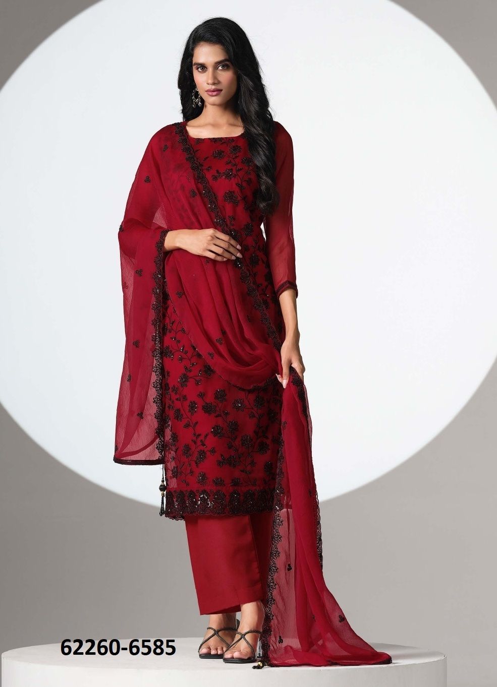 ALAYNA 2 - Catalog # 62260 (Set of 5 Semi-Stitched / Un-Stitched Suits) by Vipul Fashions ALAYNA 2 - Catalog # 62260 (Set of 5 Semi-Stitched / Un-Stitched Suits) by Vipul Fashions