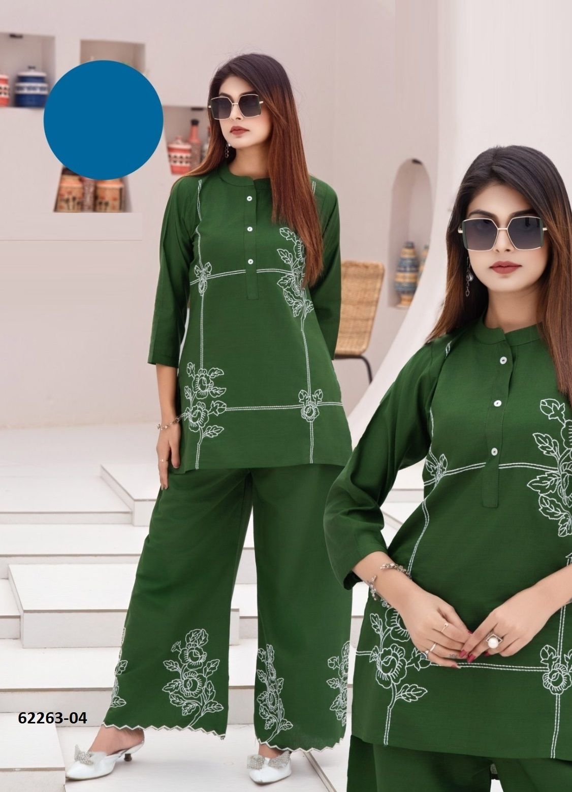 JIVIKA - Catalog # 62263 (Set of 6 Tops With Bottoms) by Kaya Ahmedabad JIVIKA - Catalog # 62263 (Set of 6 Tops With Bottoms) by Kaya Ahmedabad