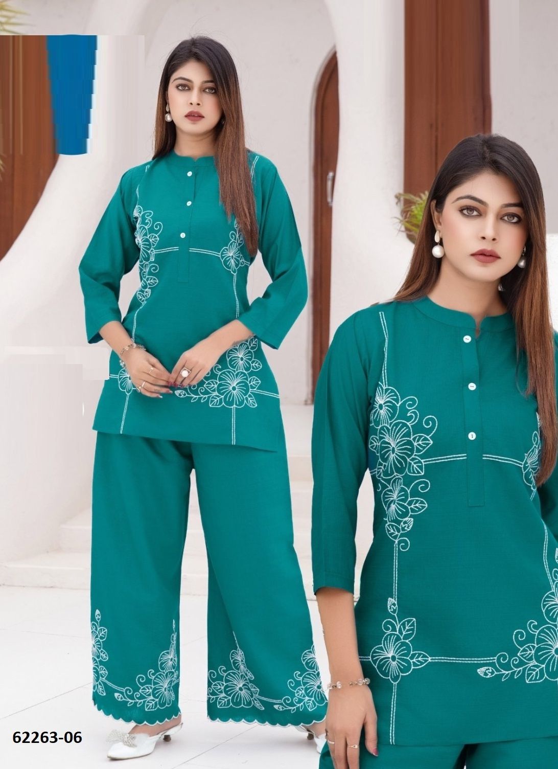 JIVIKA - Catalog # 62263 (Set of 6 Tops With Bottoms) by Kaya Ahmedabad JIVIKA - Catalog # 62263 (Set of 6 Tops With Bottoms) by Kaya Ahmedabad