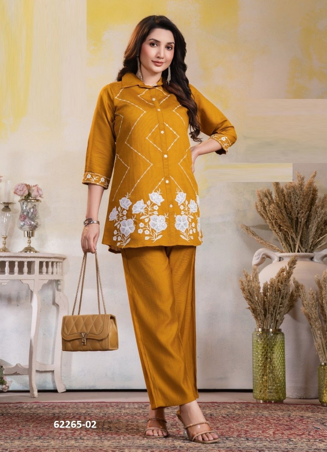 KVISHA - Catalog # 62265 (Set of 6 Tops With Bottoms) by Kaya Ahmedabad