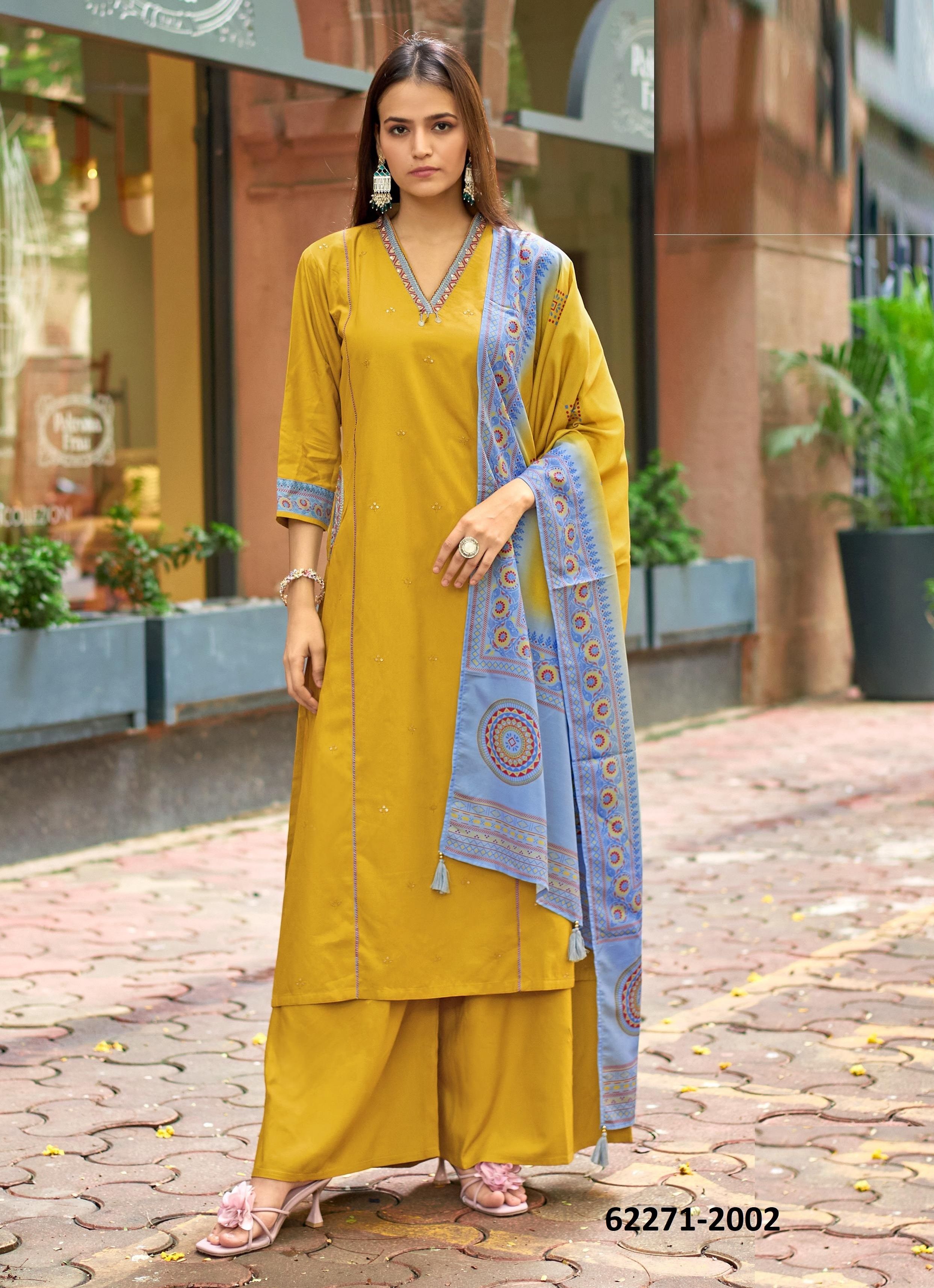 CHITRANGANA - Catalog # 62271 (Set of 6 Readymade Salwar Suits) by Wooglee Fashions CHITRANGANA - Catalog # 62271 (Set of 6 Readymade Salwar Suits) by Wooglee Fashions