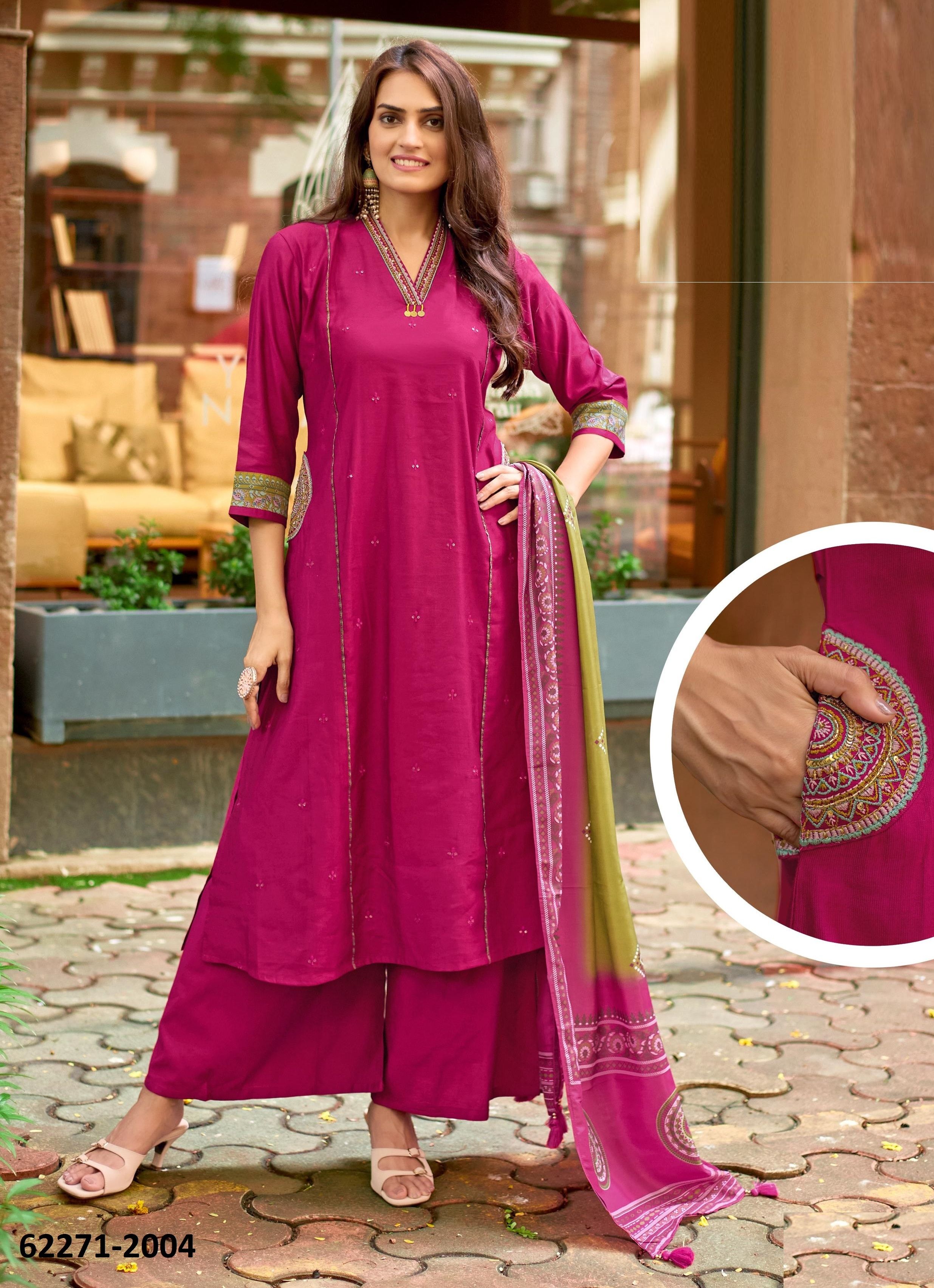 CHITRANGANA - Catalog # 62271 (Set of 6 Readymade Salwar Suits) by Wooglee Fashions CHITRANGANA - Catalog # 62271 (Set of 6 Readymade Salwar Suits) by Wooglee Fashions