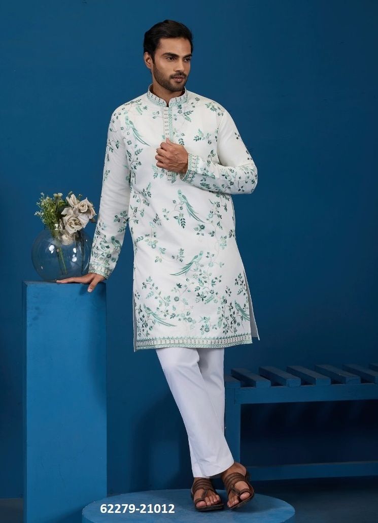 CULTURE COUTURE - Catalog # 62279 (Set of 4 Men's Ethnic Wear) by Meheriya