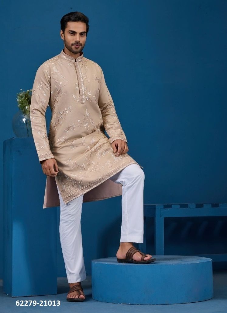 CULTURE COUTURE - Catalog # 62279 (Set of 4 Men's Ethnic Wear) by Meheriya