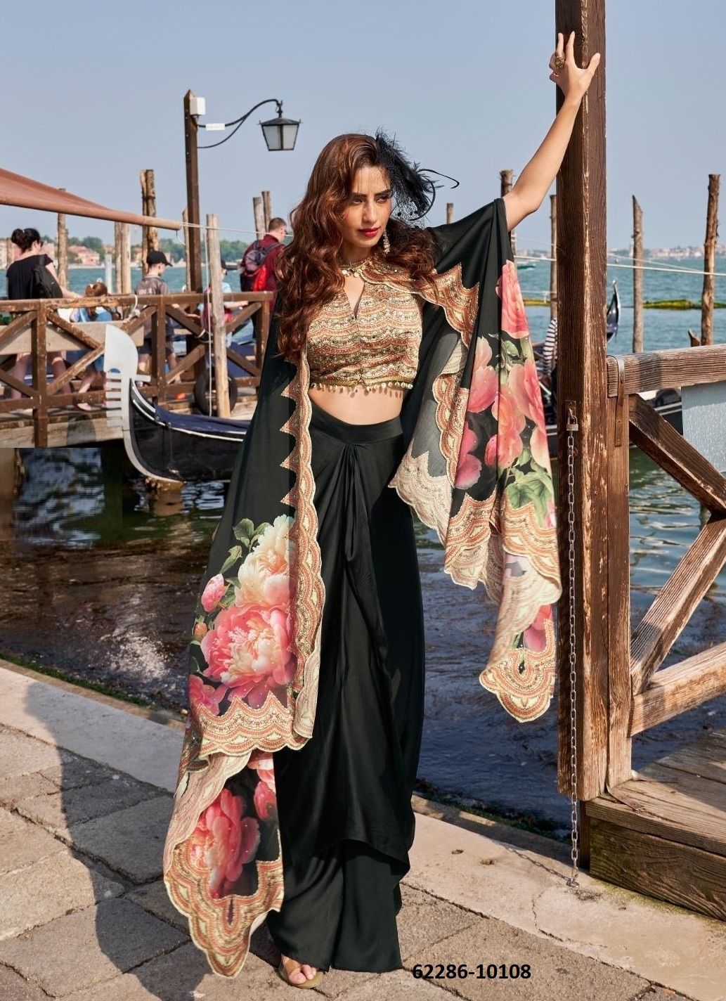 FLORANCE - Catalog # 62286 (Set of 4 Indo-Western Outfits) by Sayuri Designer