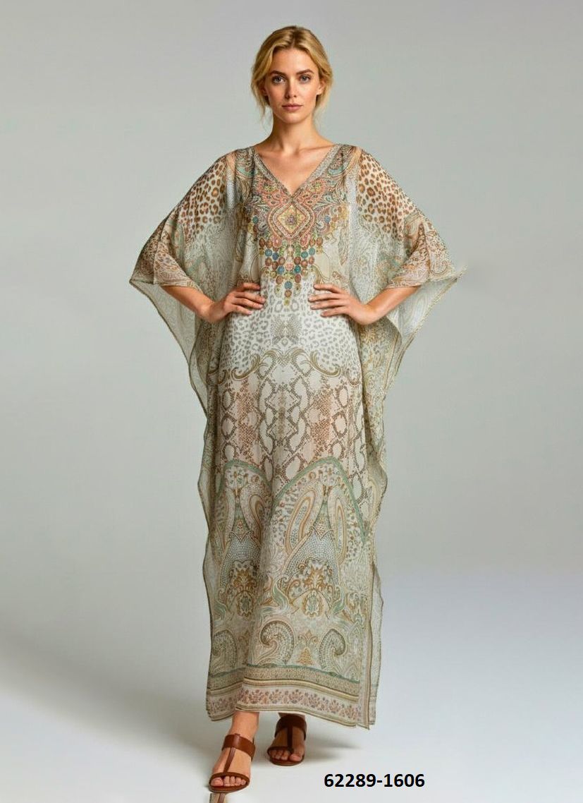 KAFTAN-E-NAZAKAT 16 - Catalog # 62289 (Set of 8 Kaftans / Ponchos) by Jagraasa KAFTAN-E-NAZAKAT 16 - Catalog # 62289 (Set of 8 Kaftans / Ponchos) by Jagraasa