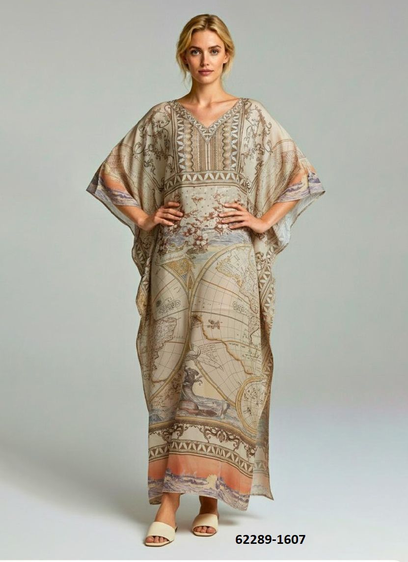 KAFTAN-E-NAZAKAT 16 - Catalog # 62289 (Set of 8 Kaftans / Ponchos) by Jagraasa KAFTAN-E-NAZAKAT 16 - Catalog # 62289 (Set of 8 Kaftans / Ponchos) by Jagraasa