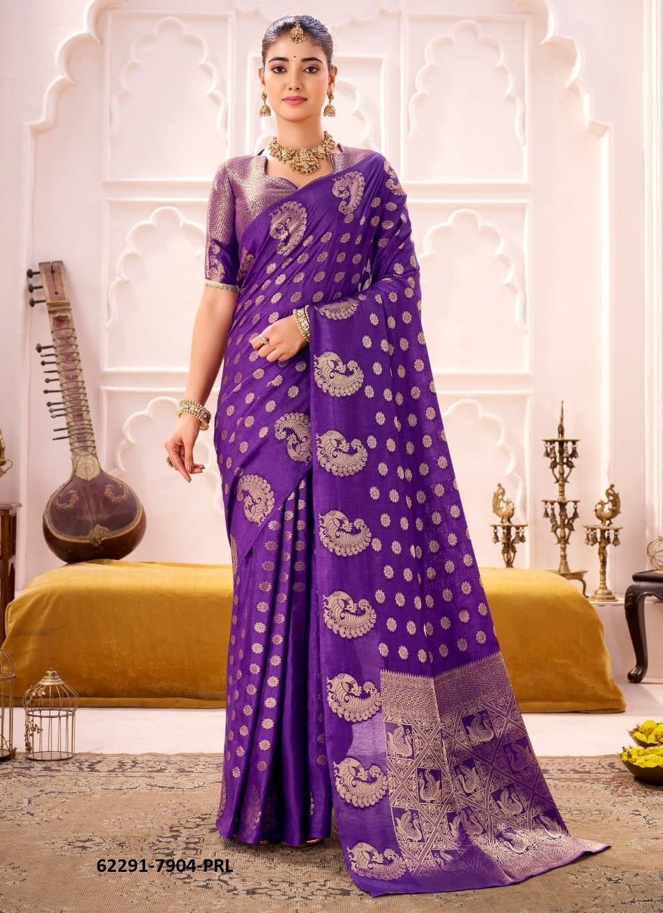 SARASWATI - Catalog # 62291 (Set of 4 Sarees) by Meheriya SARASWATI - Catalog # 62291 (Set of 4 Sarees) by Meheriya