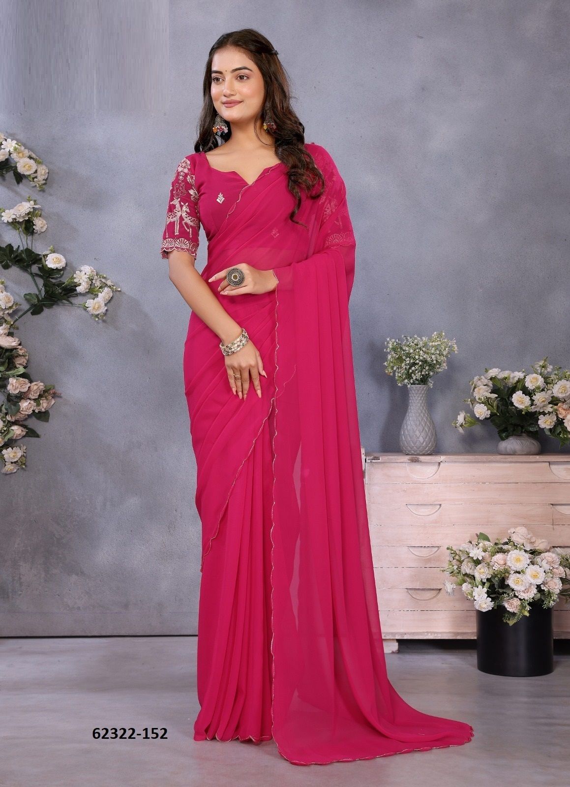 I CLOTH 4 - Catalog # 62322 (Set of 19 Sarees) by Prima