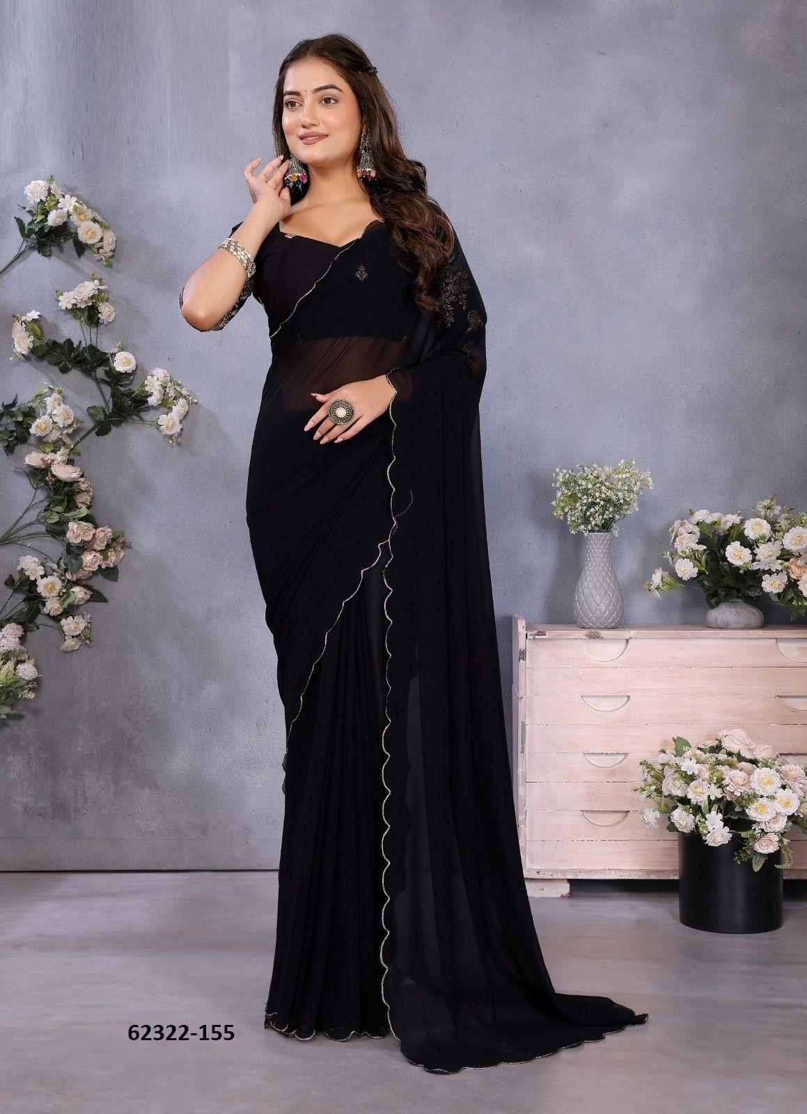 I CLOTH 4 - Catalog # 62322 (Set of 19 Sarees) by Prima