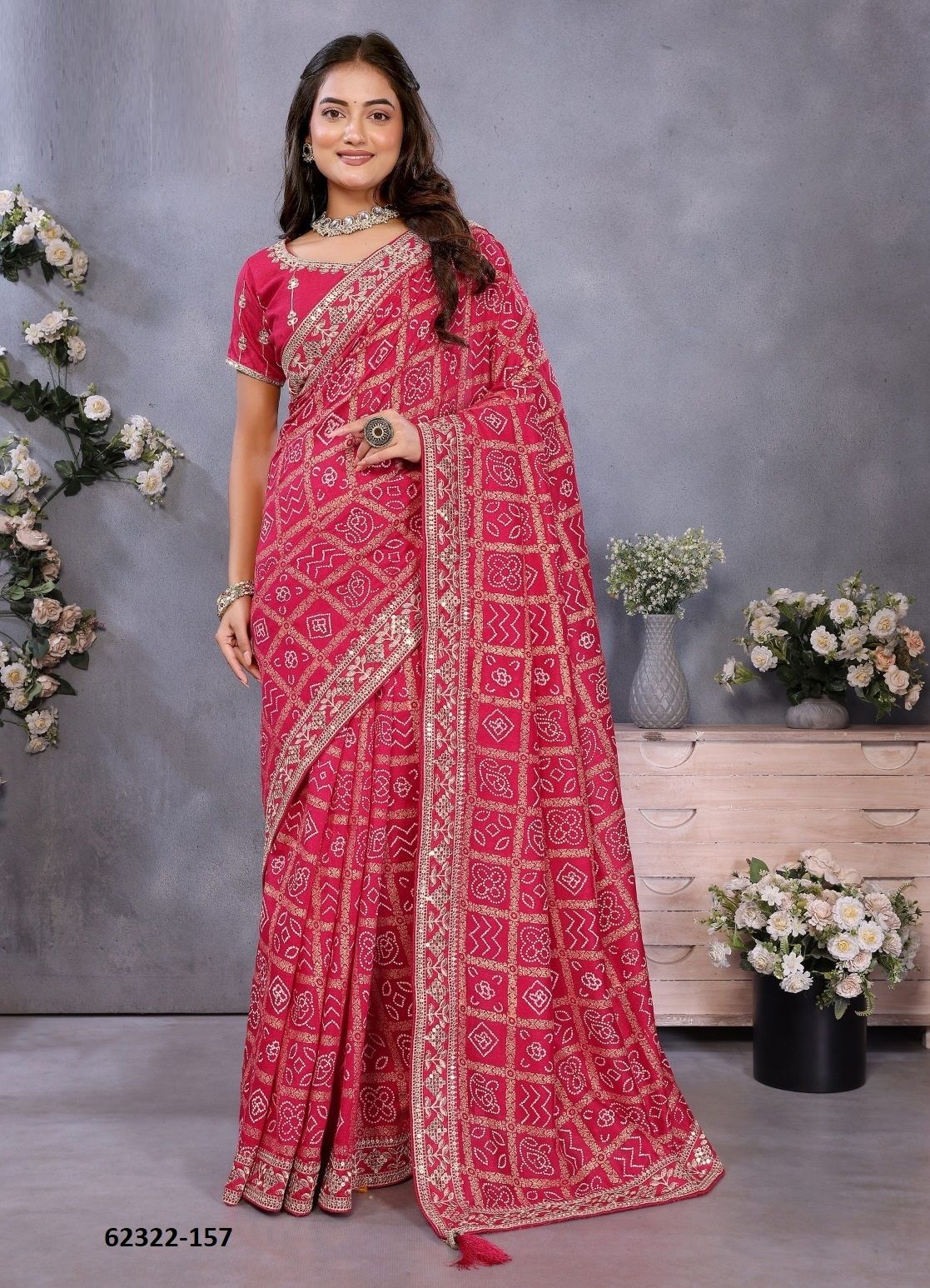 I CLOTH 4 - Catalog # 62322 (Set of 19 Sarees) by Prima