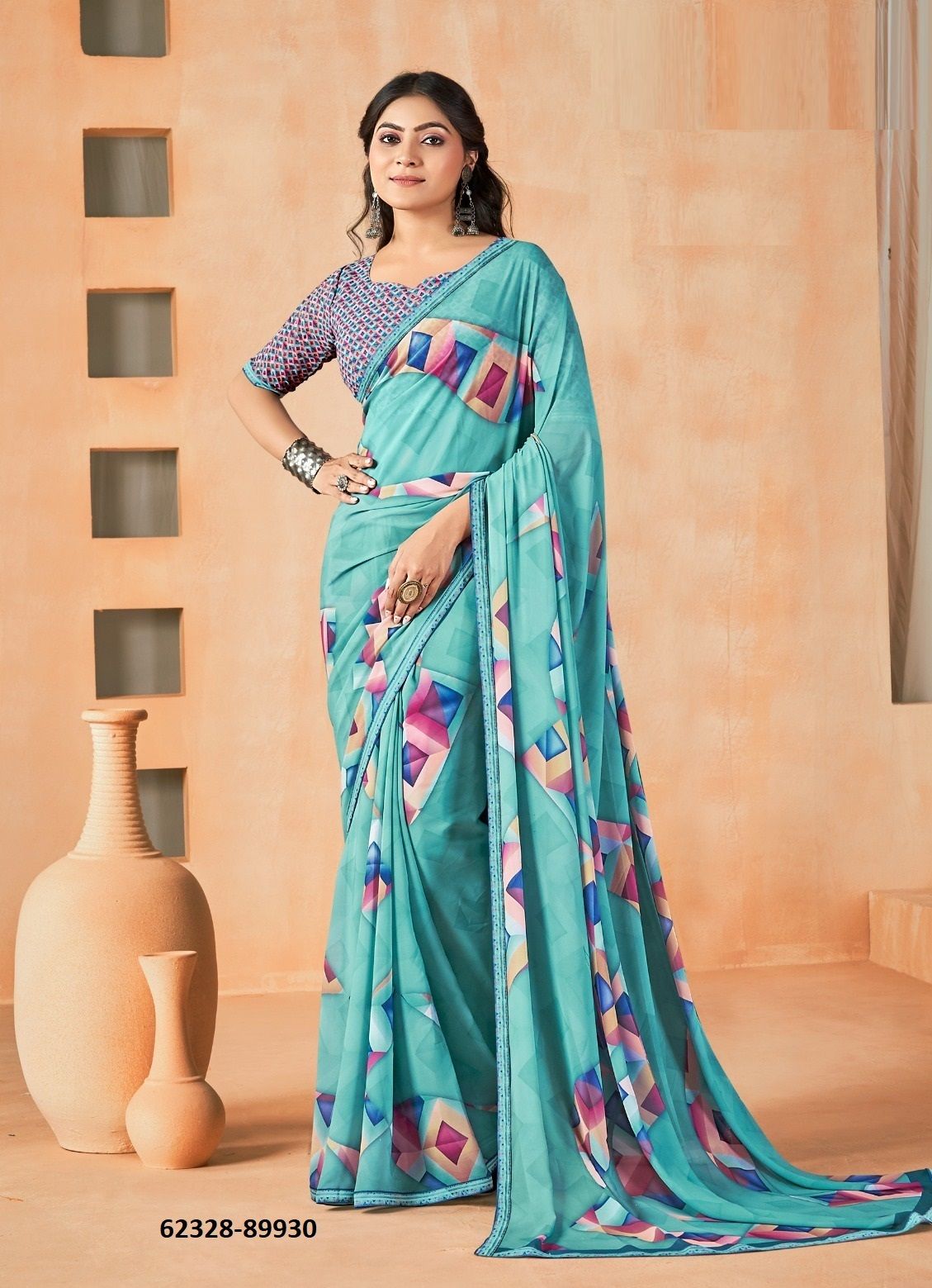 AARADHYA 2 - Catalog # 62328 (Set of 12 Sarees) by Vipul Fashions AARADHYA 2 - Catalog # 62328 (Set of 12 Sarees) by Vipul Fashions