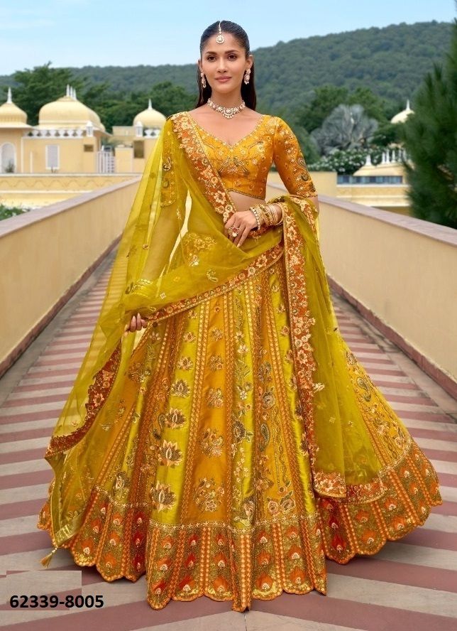 ANAARA 8001 - Catalog # 62339 (Set of 9 Semi-Stitched Lehengas) by Tathastu ANAARA 8001 - Catalog # 62339 (Set of 9 Semi-Stitched Lehengas) by Tathastu
