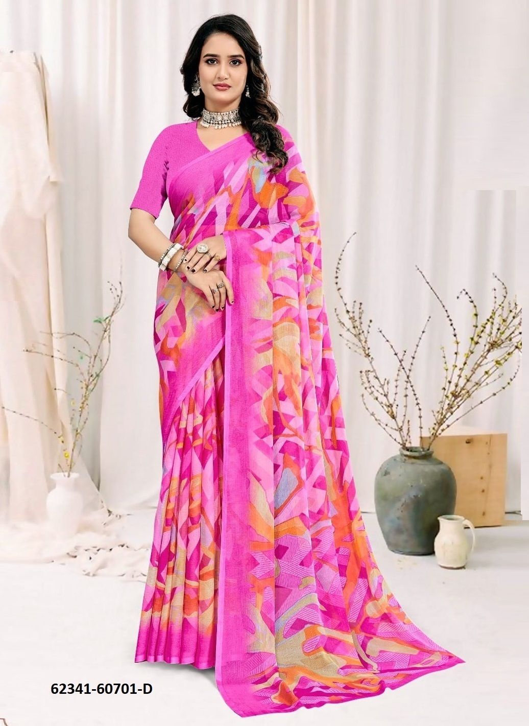 STAR CHIFFON 222 - Catalog # 62341 (Set of 12 Sarees) by Ruchi Sarees STAR CHIFFON 222 - Catalog # 62341 (Set of 12 Sarees) by Ruchi Sarees