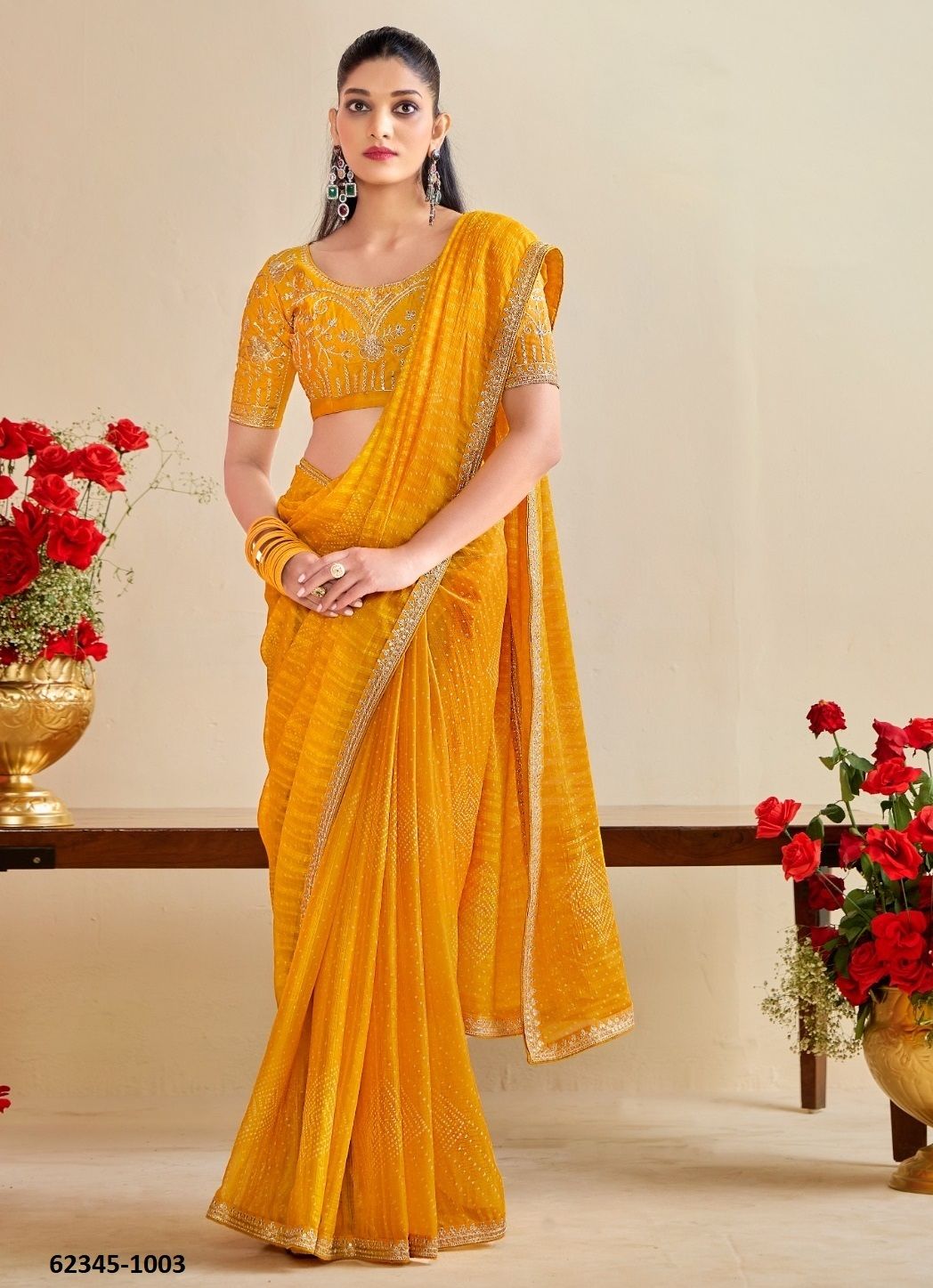 BANDHANIYA - Catalog # 62345 (Set of 10 Sarees) by Stavan BANDHANIYA - Catalog # 62345 (Set of 10 Sarees) by Stavan