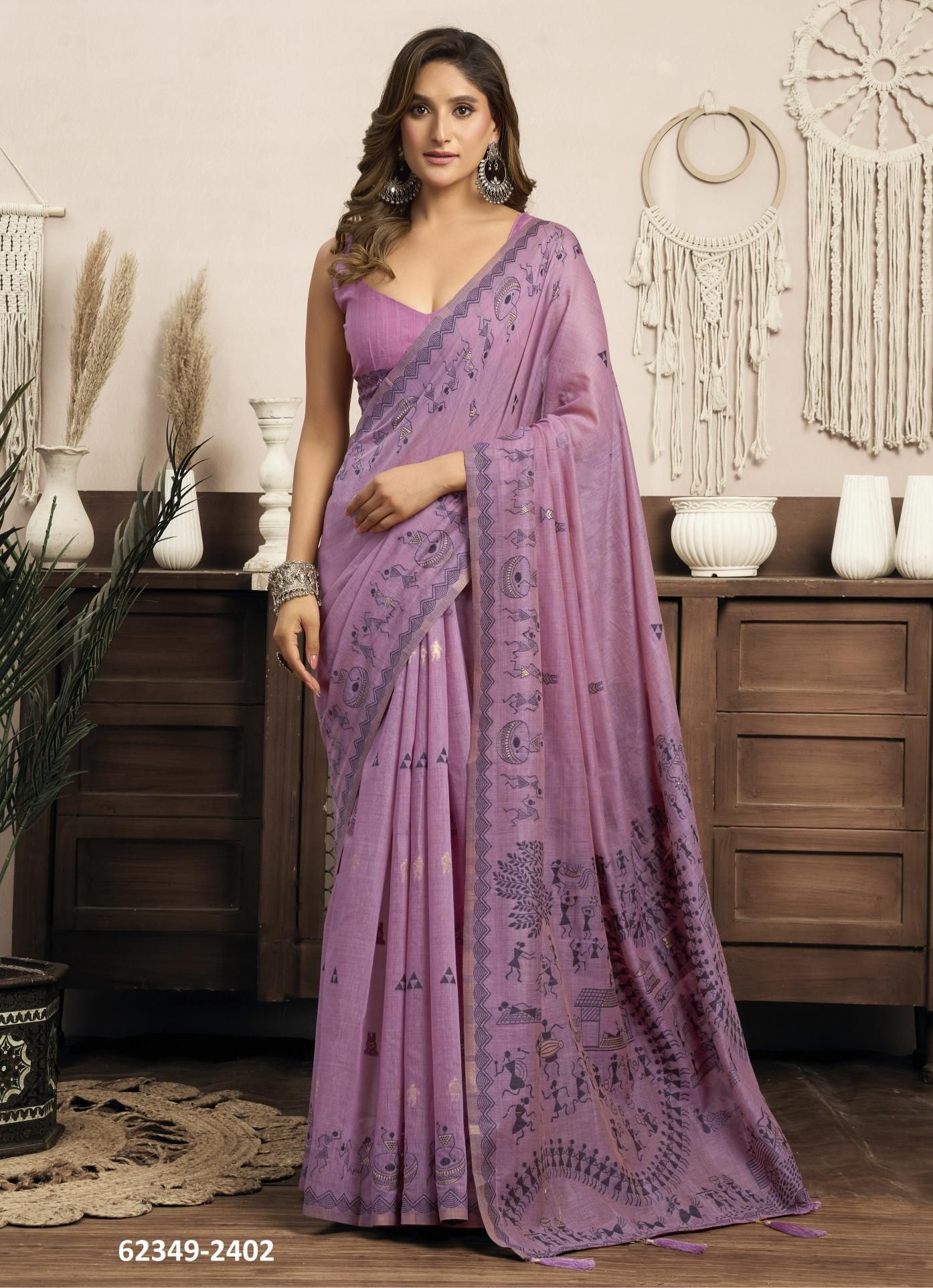 SOWMYA - Catalog # 62349 (Set of 6 Sarees) by Gobuni SOWMYA - Catalog # 62349 (Set of 6 Sarees) by Gobuni