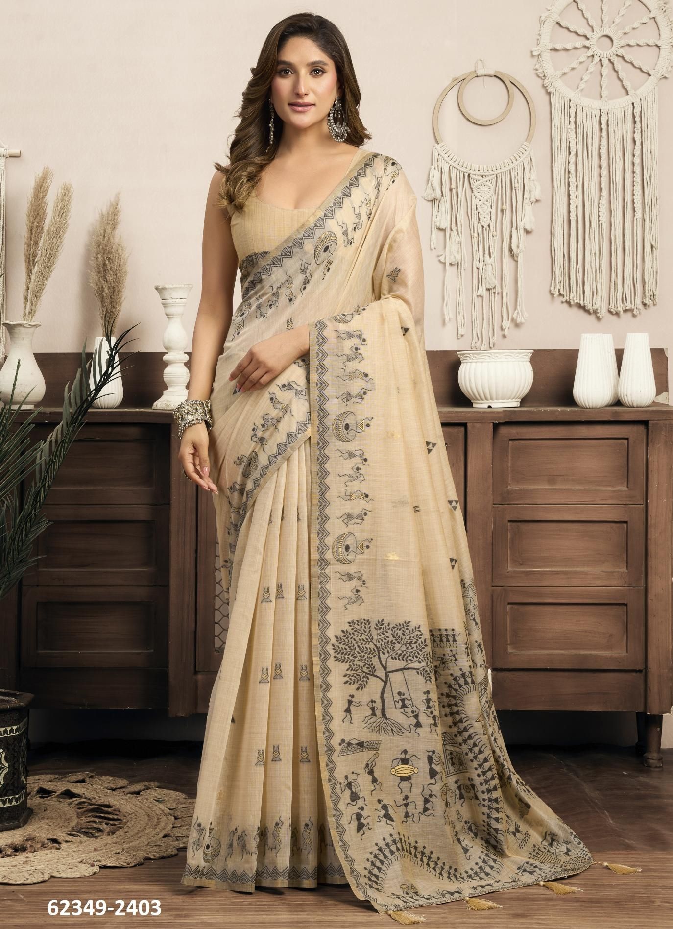 SOWMYA - Catalog # 62349 (Set of 6 Sarees) by Gobuni SOWMYA - Catalog # 62349 (Set of 6 Sarees) by Gobuni