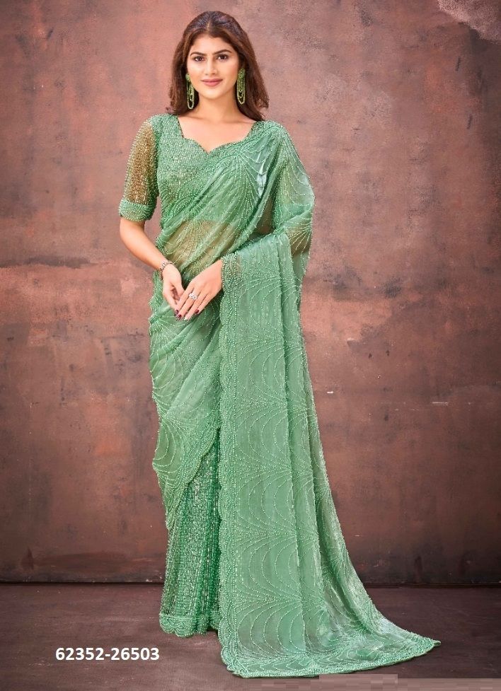 AURELIA - Catalog # 62352 (Set of 12 Sarees) by Mahotsav AURELIA - Catalog # 62352 (Set of 12 Sarees) by Mahotsav
