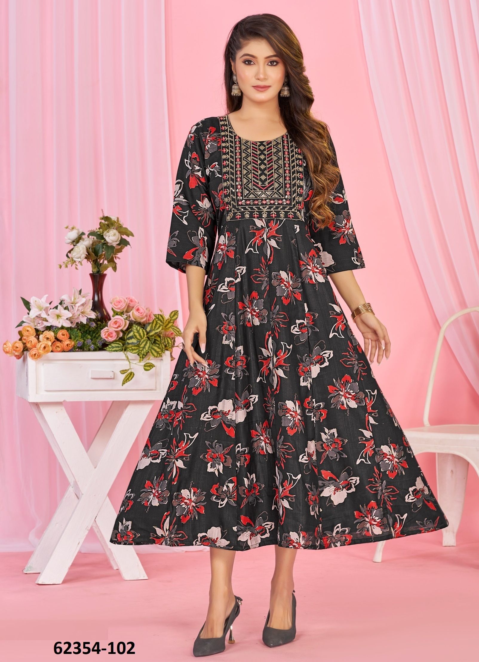 ANGEL 6 - Catalog # 62354 (Set of 6 Readymade Women's Kurtis / Tops) by Dee Cee ANGEL 6 - Catalog # 62354 (Set of 6 Readymade Women's Kurtis / Tops) by Dee Cee