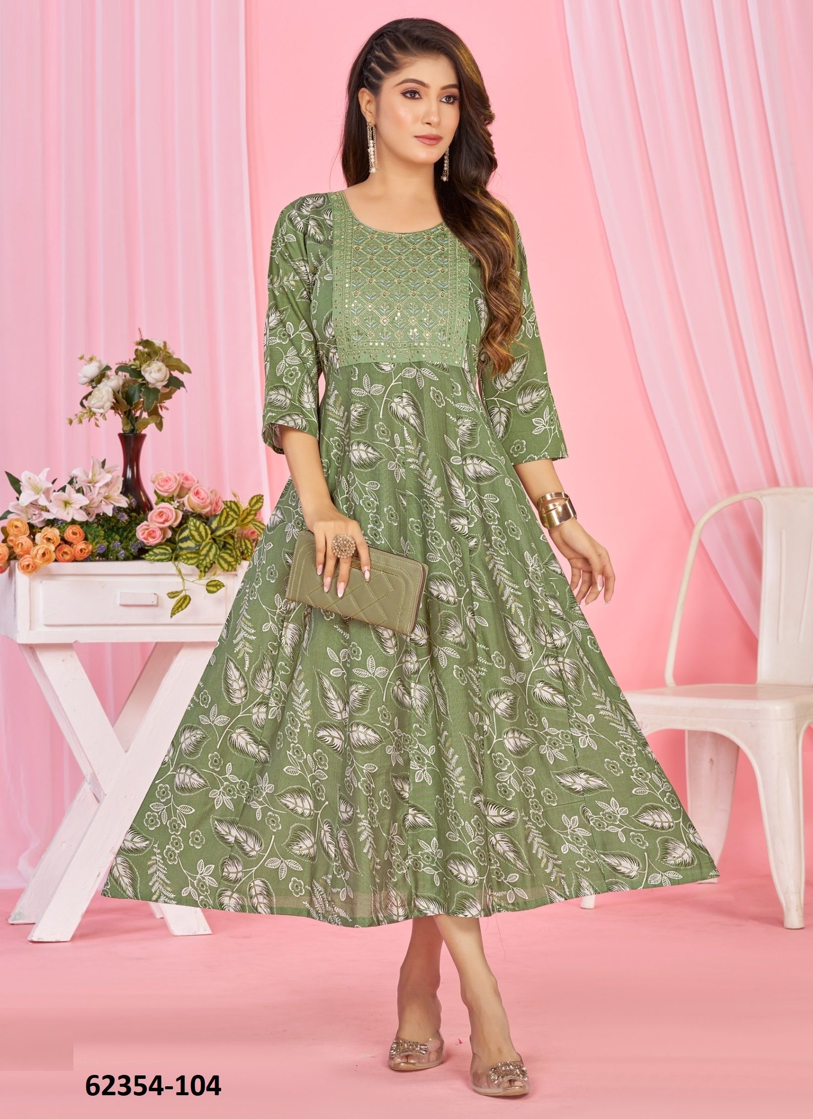 ANGEL 6 - Catalog # 62354 (Set of 6 Readymade Women's Kurtis / Tops) by Dee Cee ANGEL 6 - Catalog # 62354 (Set of 6 Readymade Women's Kurtis / Tops) by Dee Cee