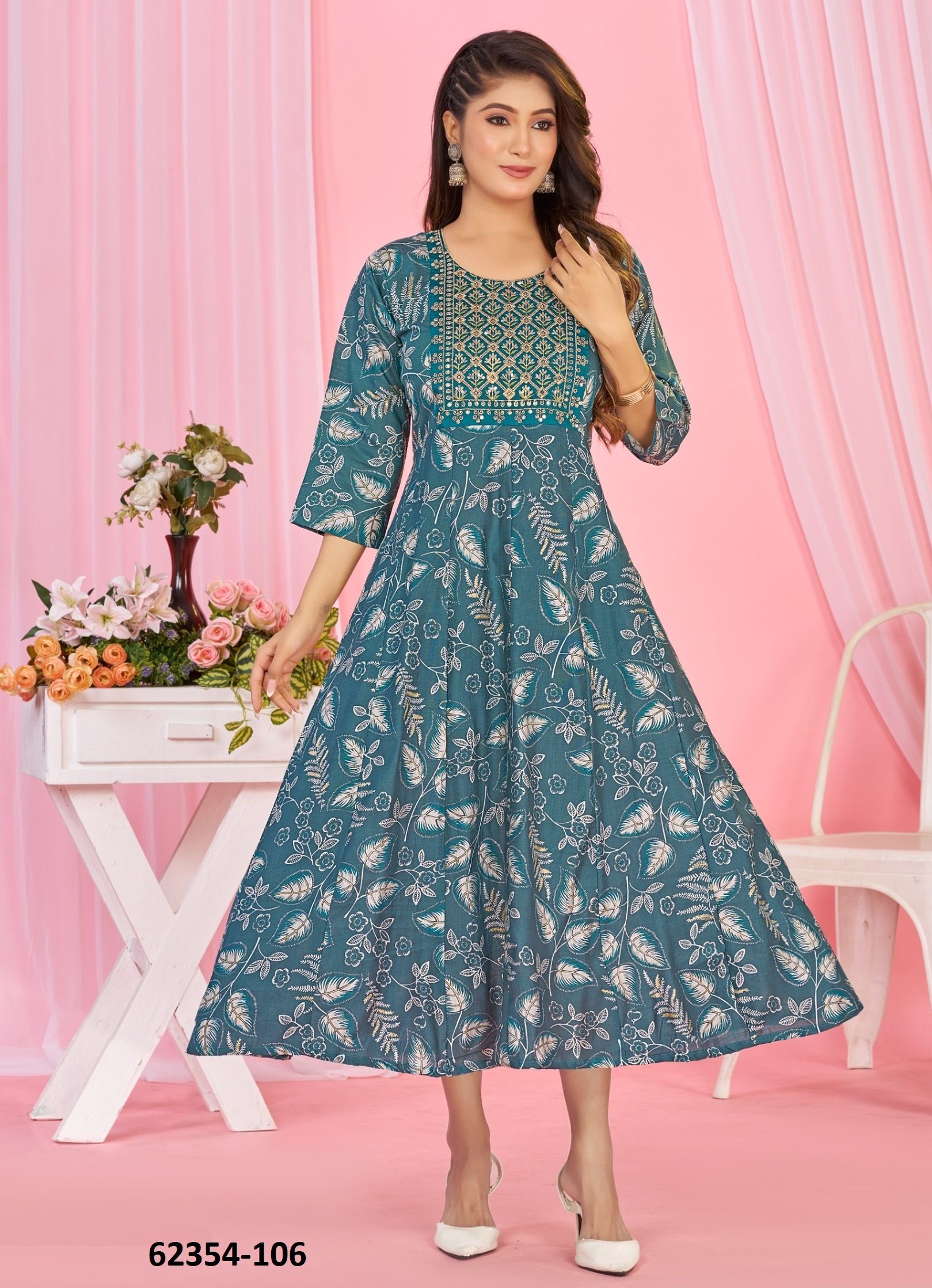 ANGEL 6 - Catalog # 62354 (Set of 6 Readymade Women's Kurtis / Tops) by Dee Cee ANGEL 6 - Catalog # 62354 (Set of 6 Readymade Women's Kurtis / Tops) by Dee Cee
