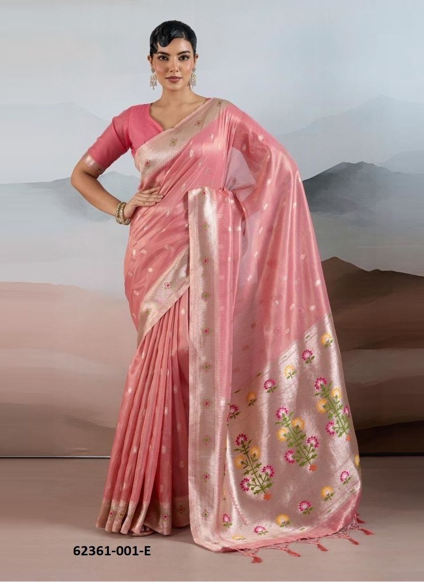 PURE PAITHANI 1 - Catalog # 62361 (Set of 6 Sarees) by Rajtex Fabrics PURE PAITHANI 1 - Catalog # 62361 (Set of 6 Sarees) by Rajtex Fabrics